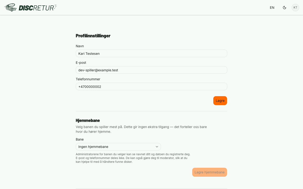 Profilsiden